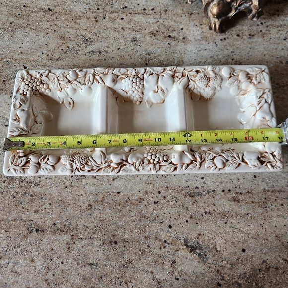 Antique Three Sectional Platter - Picture 6 of 9